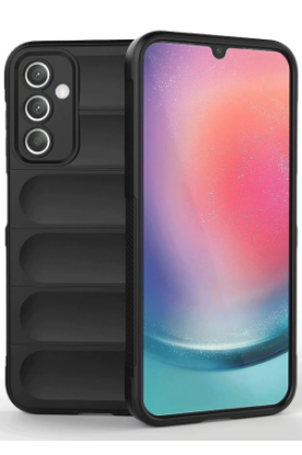 Newface Samsung A36 Kılıf Optimum Silikon - Siyah resmi