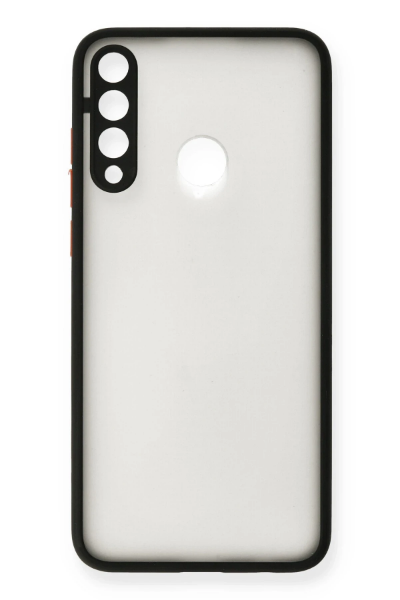 Newface Huawei Y6P Kılıf Montreal Silikon Kapak - Siyah resmi