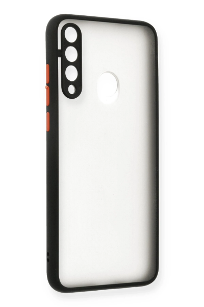 Newface Huawei Y6P Kılıf Montreal Silikon Kapak - Siyah resmi