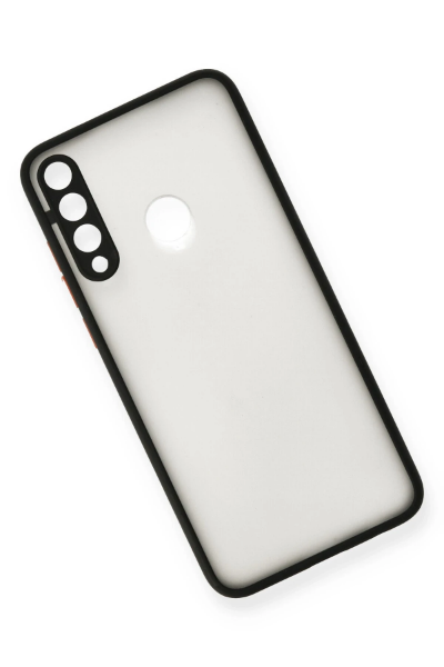 Newface Huawei Y6P Kılıf Montreal Silikon Kapak - Siyah resmi