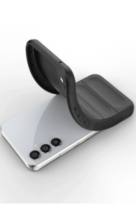 Newface Samsung A56 Kılıf Optimum Silikon - Siyah resmi