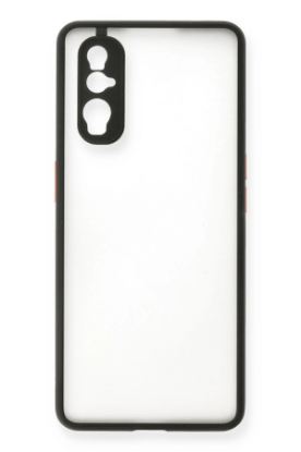 Newface Oppo Find X2 Kılıf Montreal Silikon Kapak - Siyah resmi