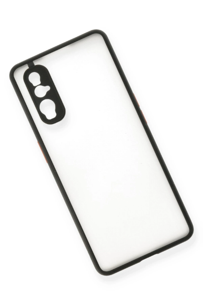 Newface Oppo Find X2 Kılıf Montreal Silikon Kapak - Siyah resmi