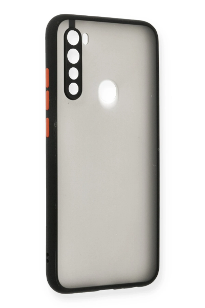 Newface Xiaomi Redmi Note 8 Kılıf Montreal Silikon Kapak - Siyah resmi