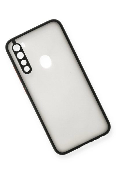 Newface Xiaomi Redmi Note 8 Kılıf Montreal Silikon Kapak - Siyah resmi