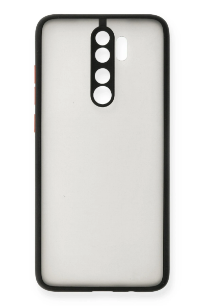 Newface Xiaomi Redmi Note 8 Pro Kılıf Montreal Silikon Kapak - Siyah resmi