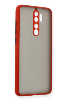 Newface Xiaomi Redmi Note 8 Pro Kılıf Montreal Silikon Kapak - Kırmızı resmi