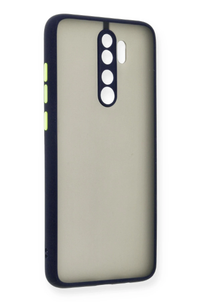 Newface Xiaomi Redmi Note 8 Pro Kılıf Montreal Silikon Kapak - Lacivert resmi