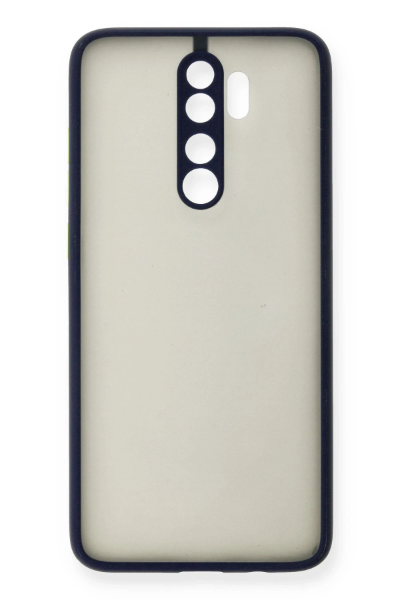 Newface Xiaomi Redmi Note 8 Pro Kılıf Montreal Silikon Kapak - Lacivert resmi