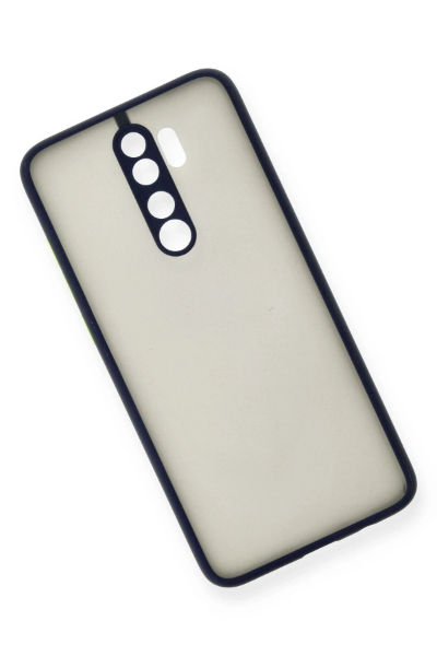Newface Xiaomi Redmi Note 8 Pro Kılıf Montreal Silikon Kapak - Lacivert resmi