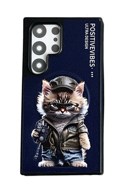 Joko Samsung Galaxy S24 Ultra Fun Magsafe Kapak - Lacivert resmi