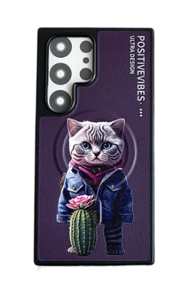 Joko Samsung Galaxy S24 Ultra Fun Magsafe Kapak - Derin Mor resmi