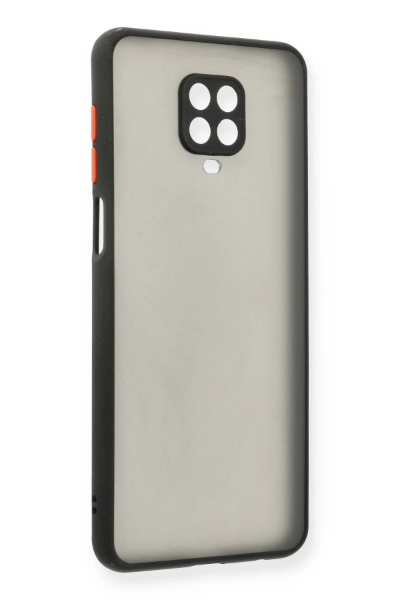 Newface Xiaomi Redmi Note 9 Pro Kılıf Montreal Silikon Kapak - Siyah resmi