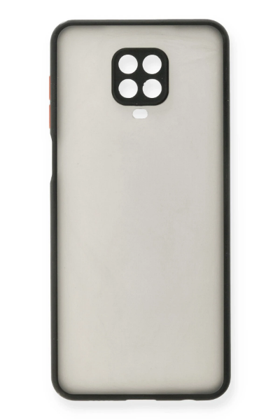Newface Xiaomi Redmi Note 9 Pro Kılıf Montreal Silikon Kapak - Siyah resmi