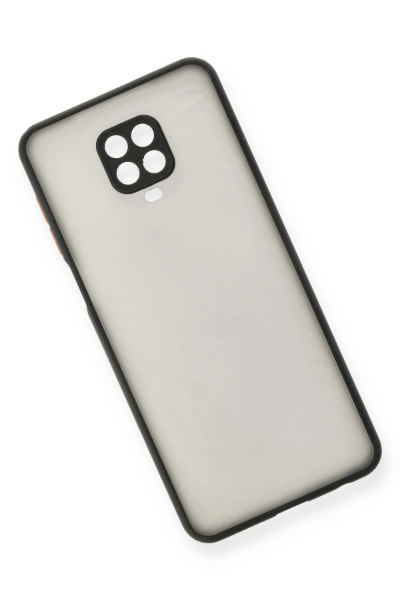 Newface Xiaomi Redmi Note 9 Pro Kılıf Montreal Silikon Kapak - Siyah resmi