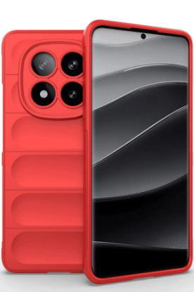 Newface Xiaomi Redmi Note 14 Pro 4G Kılıf Optimum Silikon - Kırmızı resmi