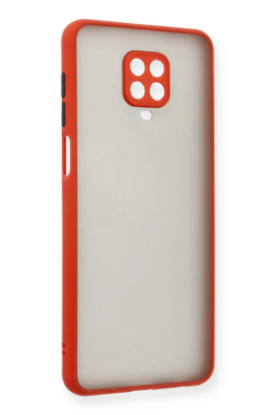 Newface Xiaomi Redmi Note 9 Pro Kılıf Montreal Silikon Kapak - Kırmızı resmi