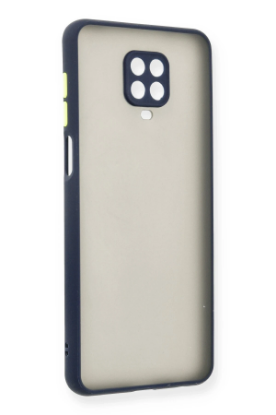 Newface Xiaomi Redmi Note 9 Pro Kılıf Montreal Silikon Kapak - Lacivert resmi