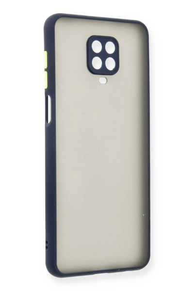 Newface Xiaomi Redmi Note 9 Pro Kılıf Montreal Silikon Kapak - Lacivert resmi