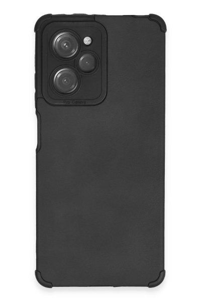 Newface Xiaomi Redmi Note 12 Pro 5G Kılıf Loop Deri Silikon - Siyah resmi