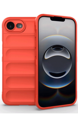 Newface iPhone 16E Kılıf Optimum Silikon - Kırmızı resmi