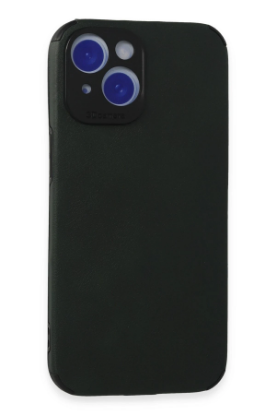 Newface iPhone 15 Kılıf Loop Deri Silikon - Yeşil resmi