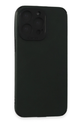 Newface iPhone 15 Pro Max Kılıf Loop Deri Silikon - Yeşil resmi