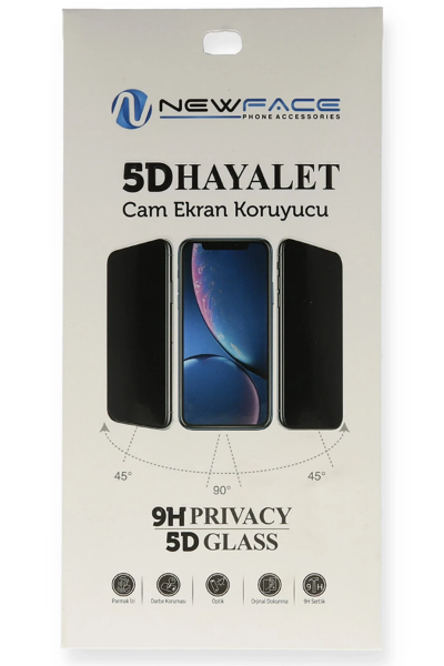 Newface Samsung Galaxy A21S 5D Hayalet Cam Ekran Koruyucu resmi