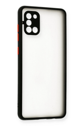 Newface Samsung Galaxy A31 Kılıf Montreal Silikon Kapak - Siyah resmi