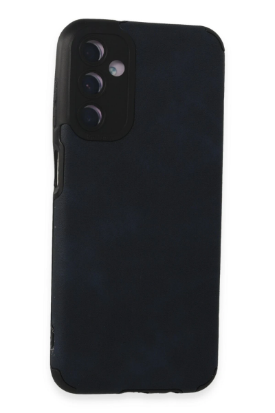 Newface Samsung Galaxy M14 5G Kılıf Loop Deri Silikon - Lacivert resmi