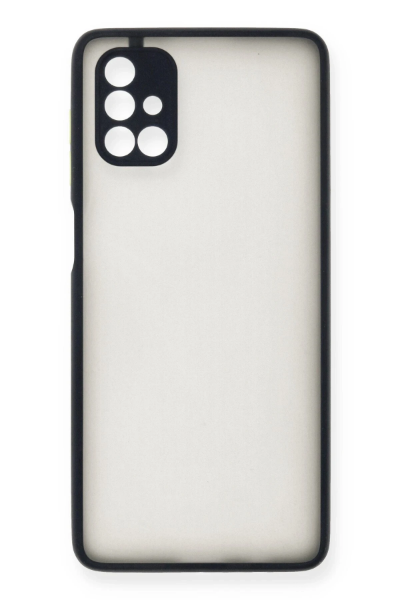 Newface Samsung Galaxy M51 Kılıf Montreal Silikon Kapak - Lacivert resmi