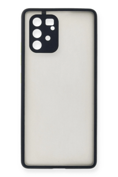 Newface Samsung Galaxy A91 / S10 Lite Kılıf Montreal Silikon Kapak - Lacivert resmi