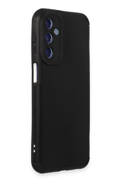 Newface Samsung Galaxy M34 5G Kılıf Loop Deri Silikon - Siyah resmi