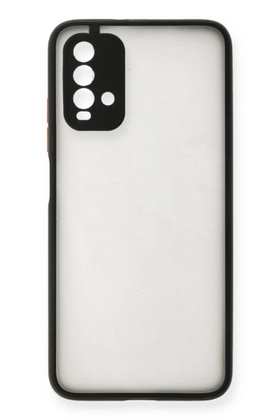 Newface Xiaomi Redmi 9T Kılıf Montreal Silikon Kapak - Siyah resmi