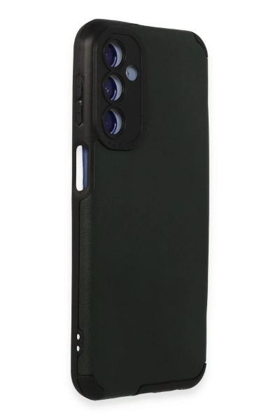 Newface Samsung Galaxy M34 5G Kılıf Loop Deri Silikon - Yeşil resmi