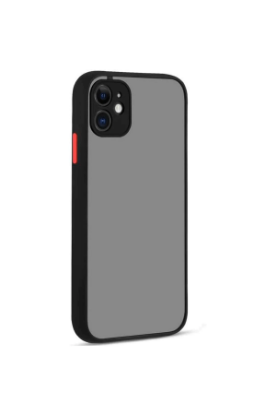 Newface iPhone 12 Kılıf Montreal Silikon Kapak - Siyah resmi