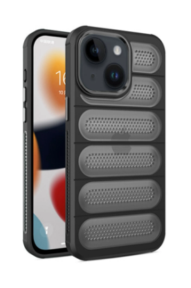 Newface iPhone 14 Kılıf Airmax Silikon Kapak - Siyah resmi