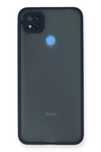 Newface Xiaomi Redmi 9C Kılıf Montreal Silikon Kapak - Lacivert resmi