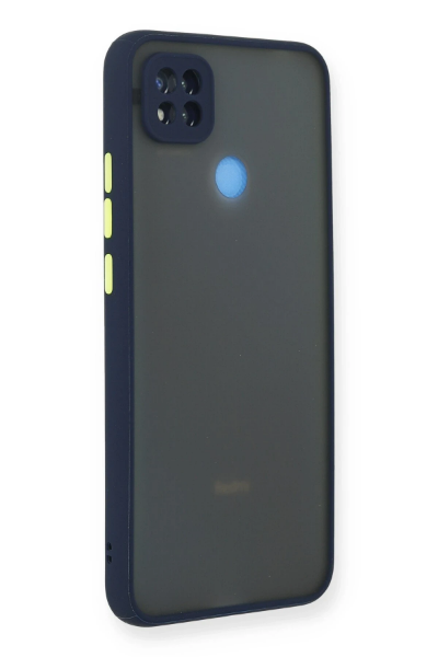 Newface Xiaomi Redmi 9C Kılıf Montreal Silikon Kapak - Lacivert resmi