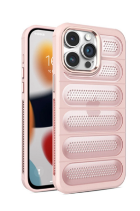 Newface iPhone 14 Pro Kılıf Airmax Silikon Kapak - Pembe resmi