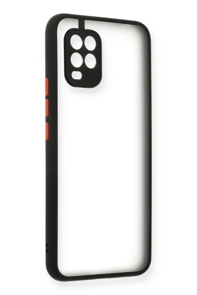 Newface Xiaomi Mi 10 Lite Kılıf Montreal Silikon Kapak - Siyah resmi