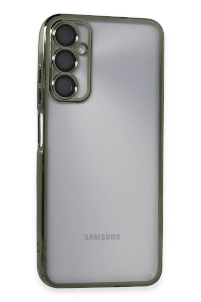 Newface Samsung Galaxy A05S Kılıf Razer Lensli Silikon - Yeşil resmi