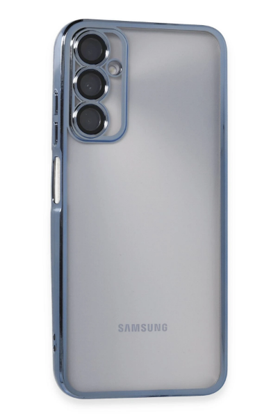 Newface Samsung Galaxy A05S Kılıf Razer Lensli Silikon - Açık Mavi resmi