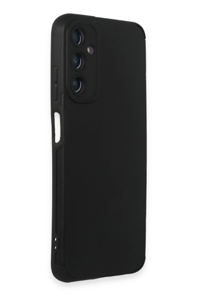 Newface Samsung Galaxy A05S Kılıf Loop Deri Silikon - Siyah resmi