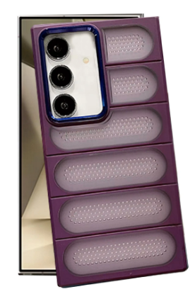 Newface Samsung Galaxy S24 Kılıf Airmax Silikon Kapak - Derin Mor resmi