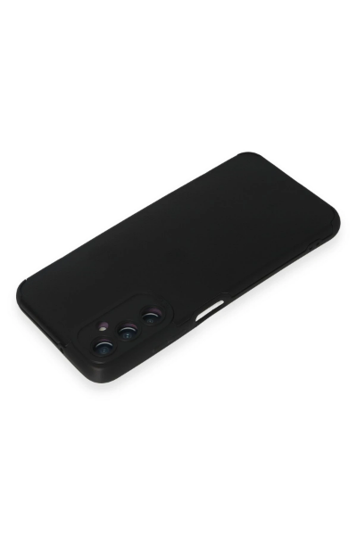 Newface Samsung Galaxy A05S Kılıf Loop Deri Silikon - Siyah resmi