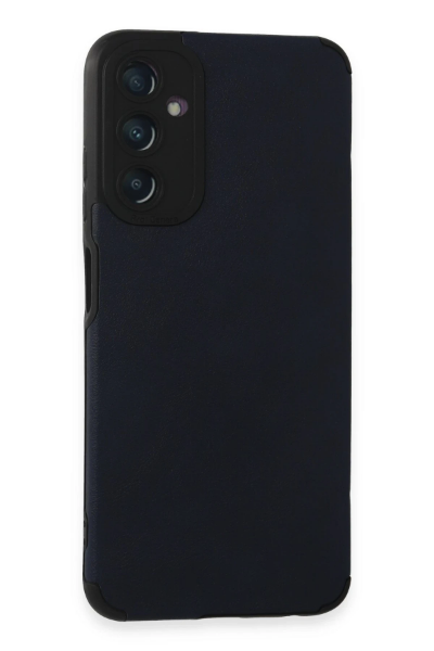 Newface Samsung Galaxy A05S Kılıf Loop Deri Silikon - Lacivert resmi