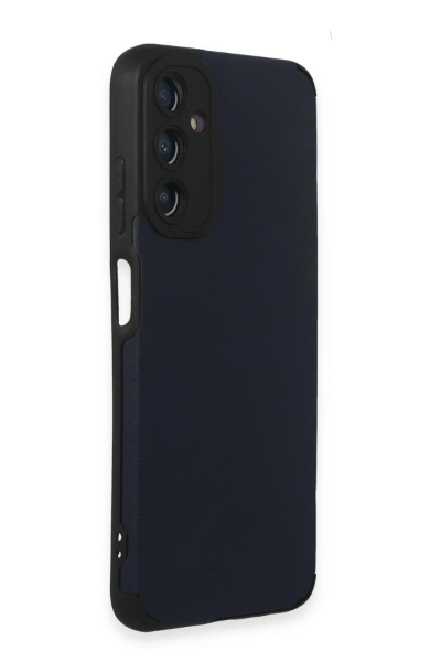 Newface Samsung Galaxy A05S Kılıf Loop Deri Silikon - Lacivert resmi