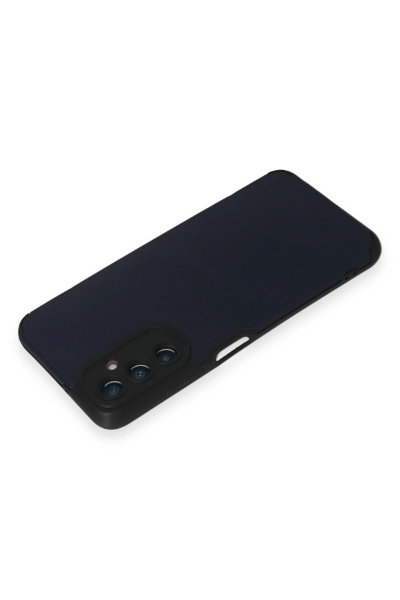 Newface Samsung Galaxy A05S Kılıf Loop Deri Silikon - Lacivert resmi