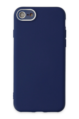 Newface iPhone 7 Kılıf Lansman Glass Kapak - Sky Blue resmi